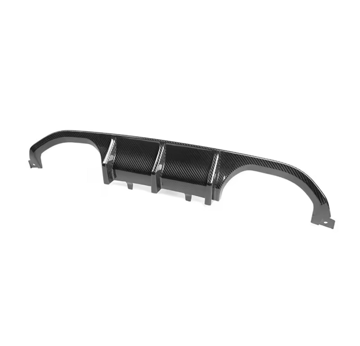 Diffusore posteriore stile M Performance in VERO CARBONIO per BMW M4 F82 F83 M3 F80
