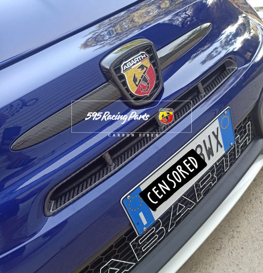 Cover Presa d’aria paraurti in VERO CARBONIO Abarth 595 - 695 - 500 Restyling