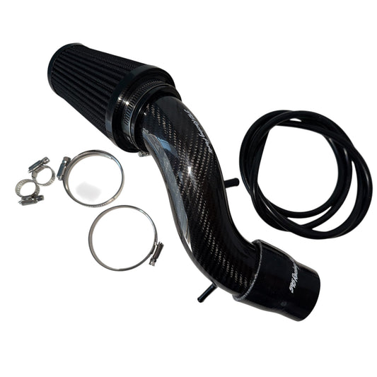 Fiat 500 Abarth Kit Aspirazione Diretta Alta in VERO CARBONIO per turbina 1446 - IHI - TD04
