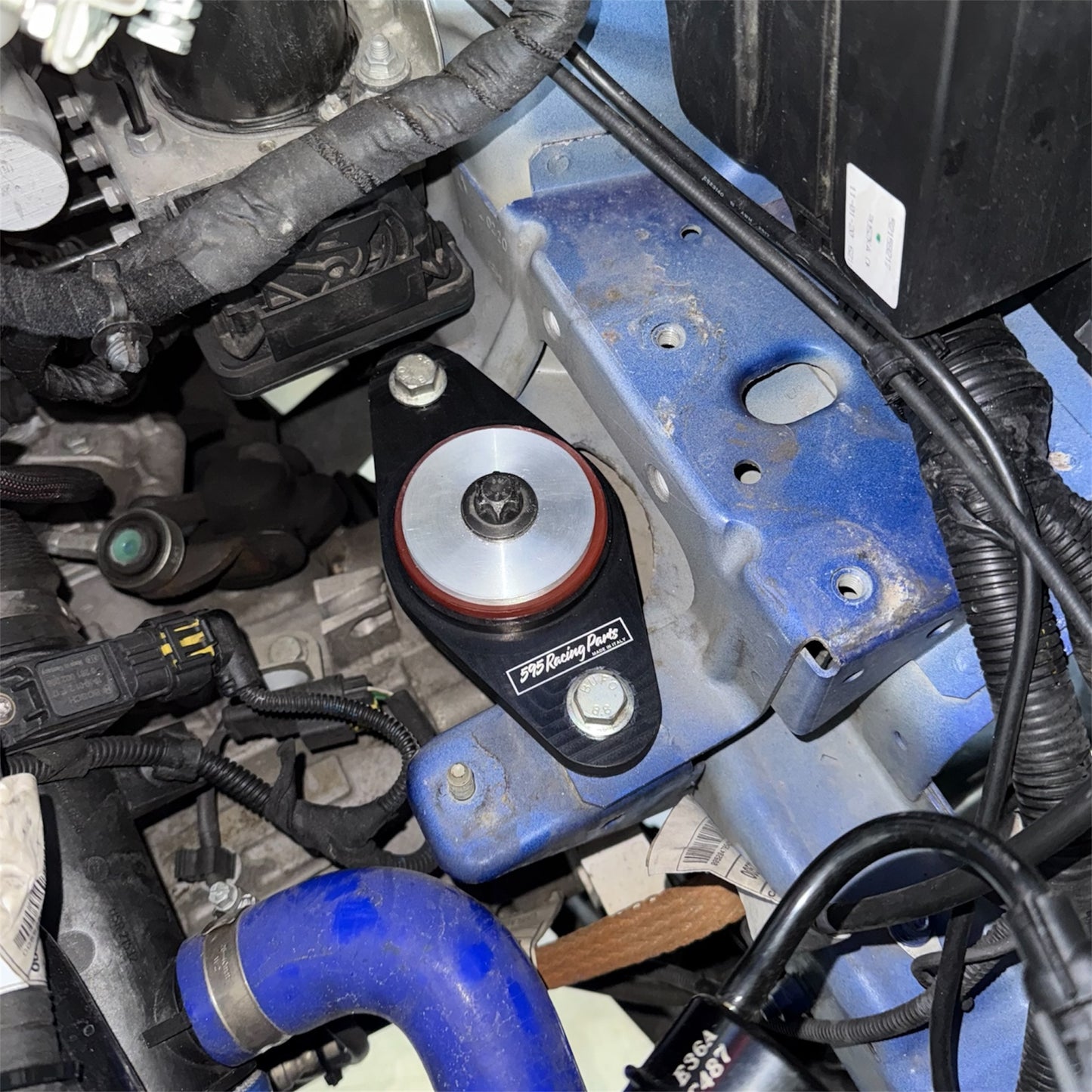 Kit 3 supporti motore rinforzati per  Fiat 500 Abarth - 595 - 695