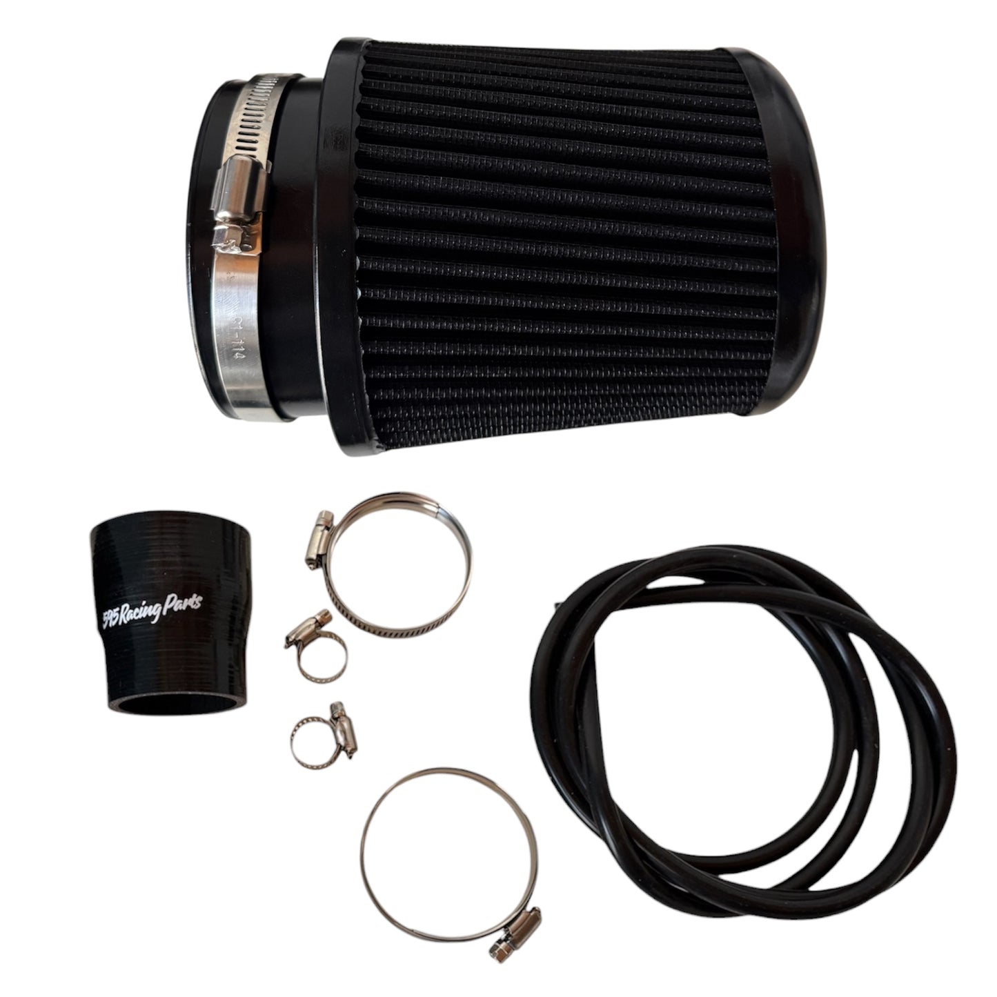 Fiat 500 Abarth Kit Aspirazione Diretta Bassa in VERO CARBONIO per turbina 1446 - IHI - TD04
