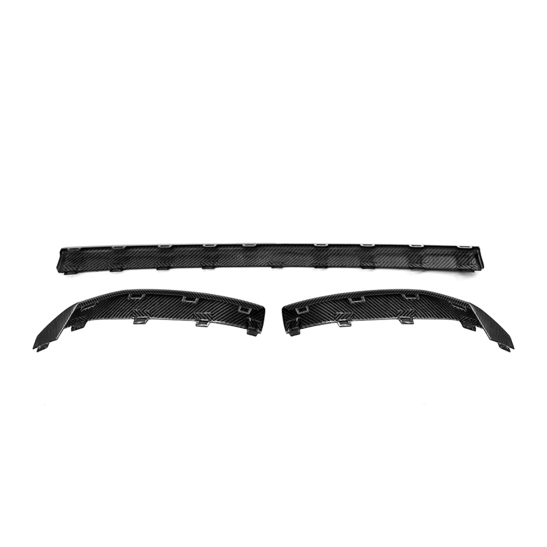 Audi RS3 8Y Rear Bumper Diffuser in REAL CARBON