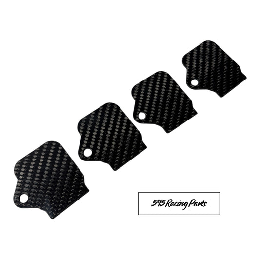 Customized Real Carbon coil covers for TJET Fiat 500 Abarth engine compartment 