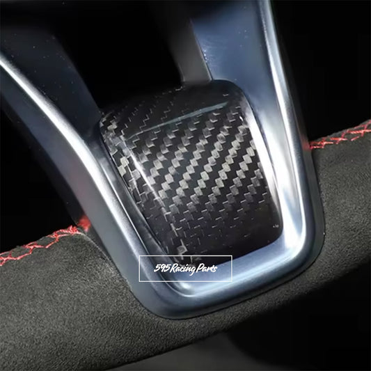 Steering wheel insert in REAL CARBON for Alfa Romeo Giulia 2020/2023 in different finishes