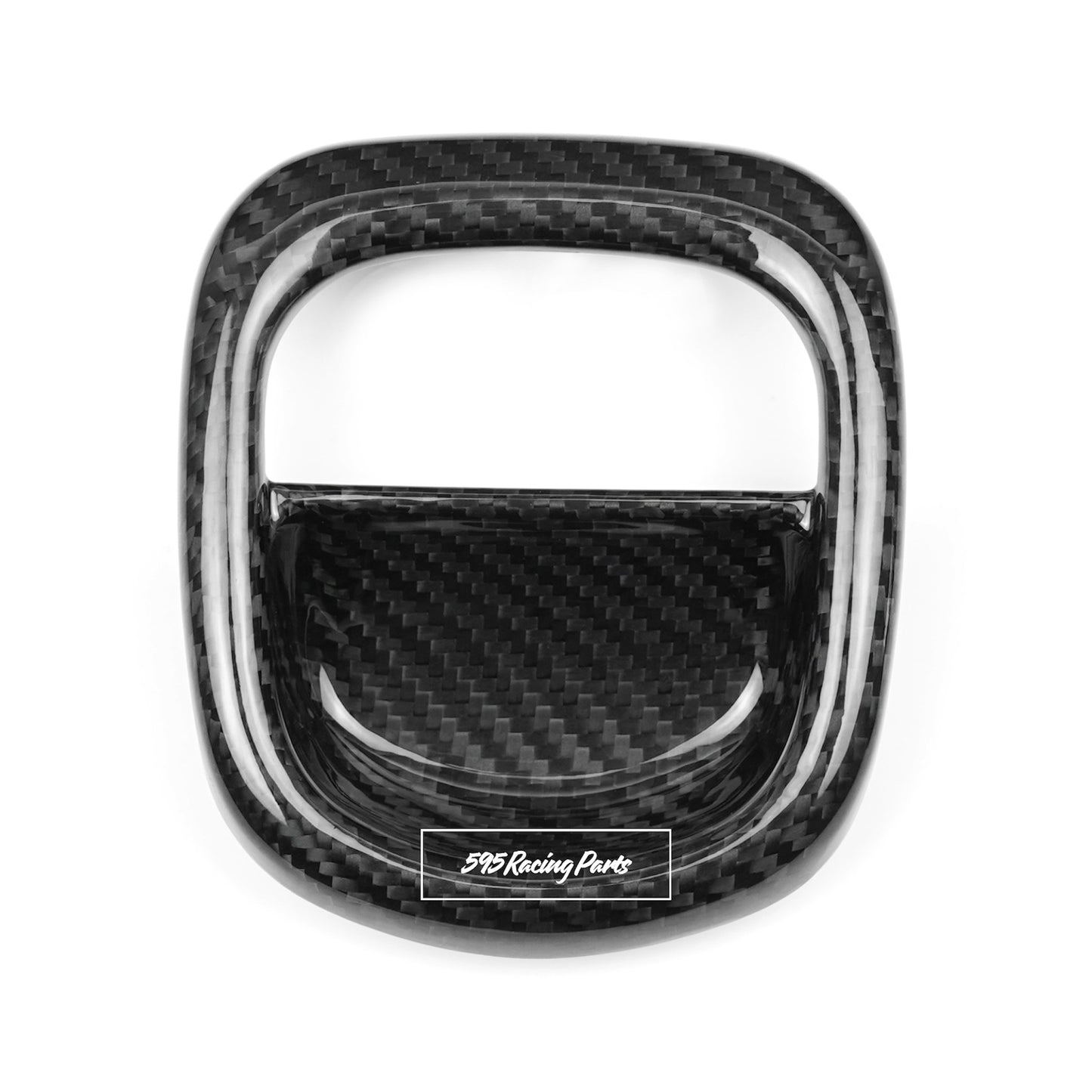 Coppia cover maniglie sedile in VERO CARBONIO Mini Cooper F56/F57 (2014-2022)