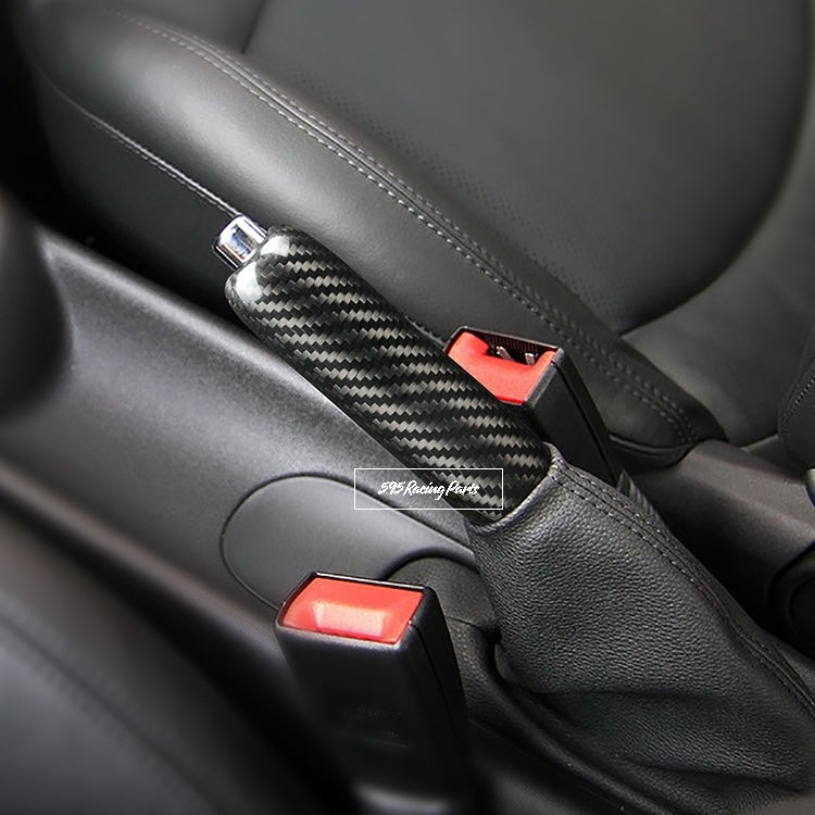 Cover freno a mano in VERO CARBONIO Mini Cooper R50/52/53/55/56/57/58/59