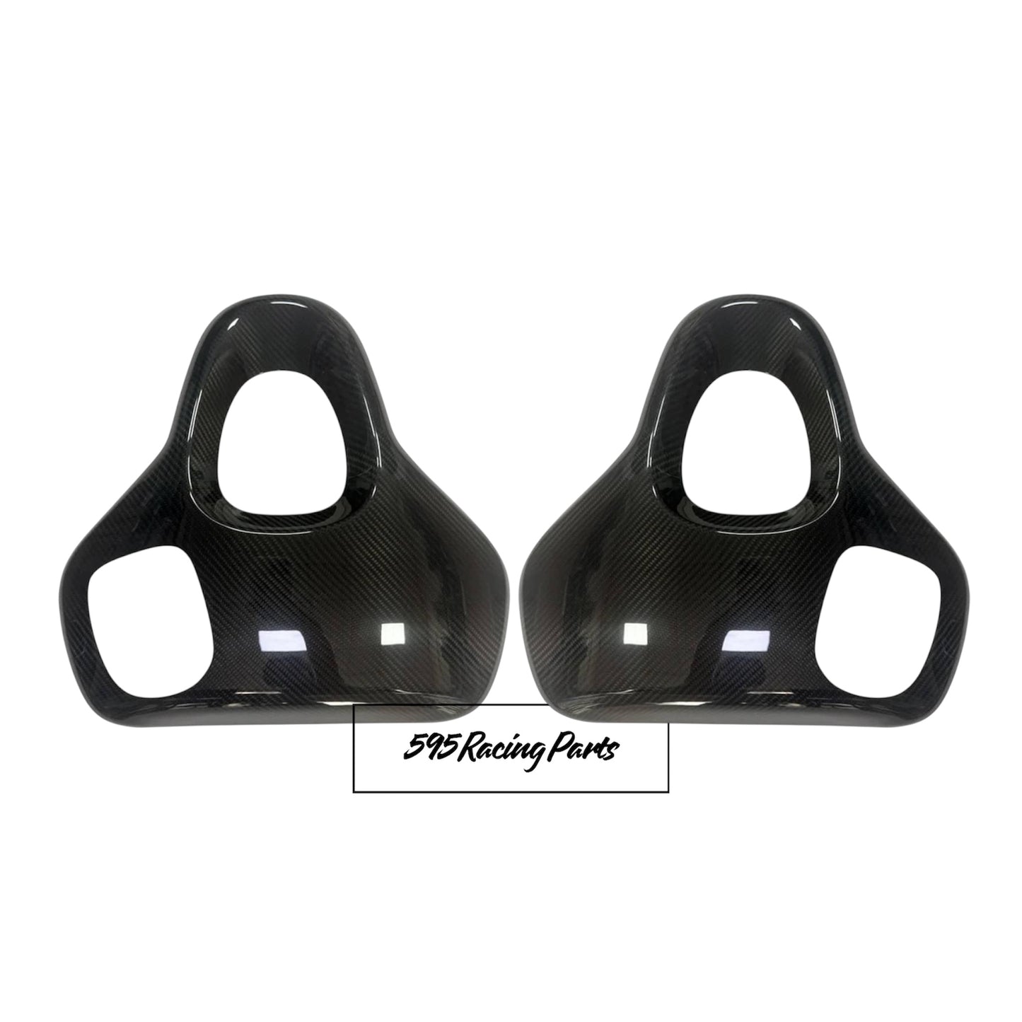 Pair of REAL CARBON seat covers Mini Cooper F55/F56/F57 - JCW