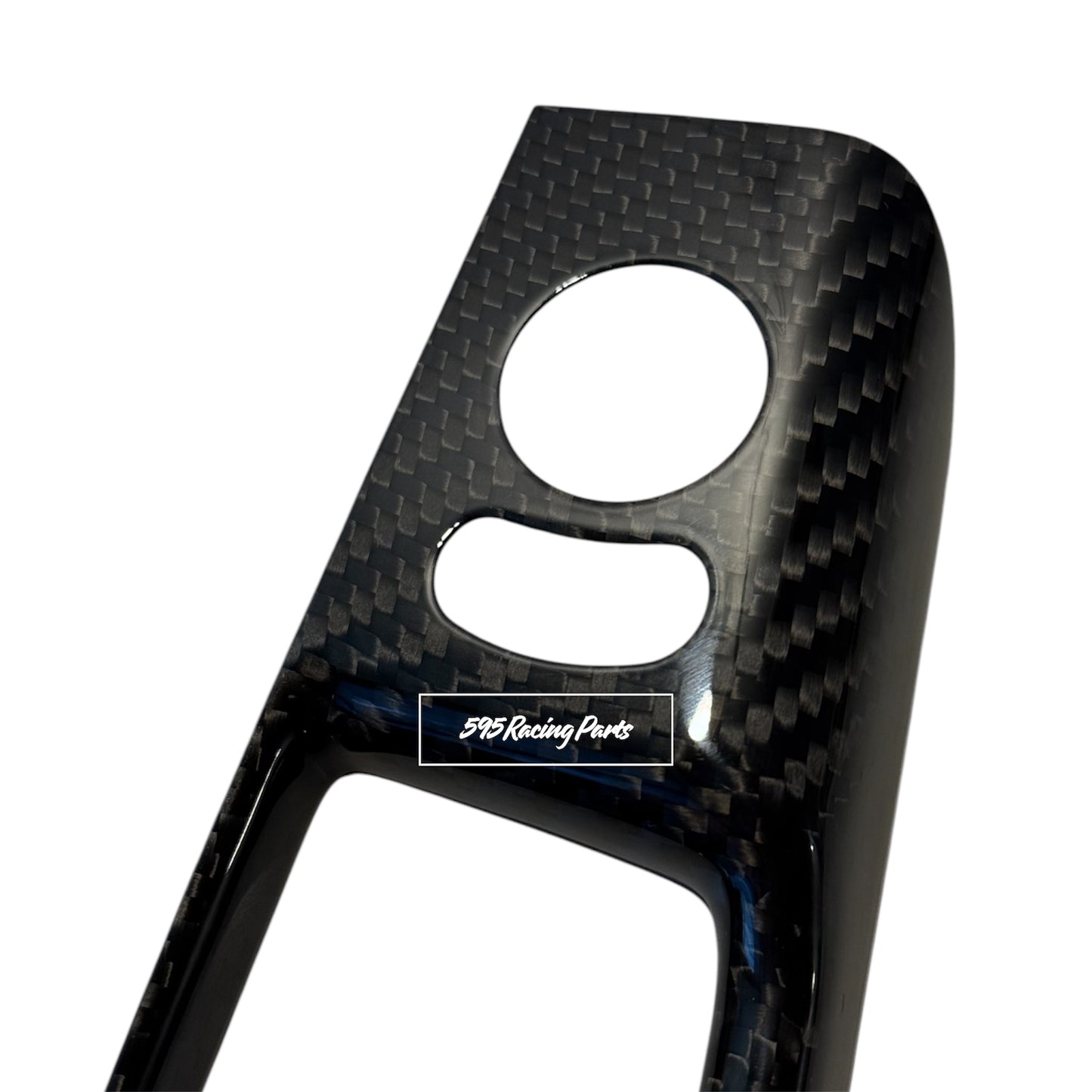 Cover pair of internal handles in REAL CARBON Abarth 595 - 695 - 500 - Fiat 500