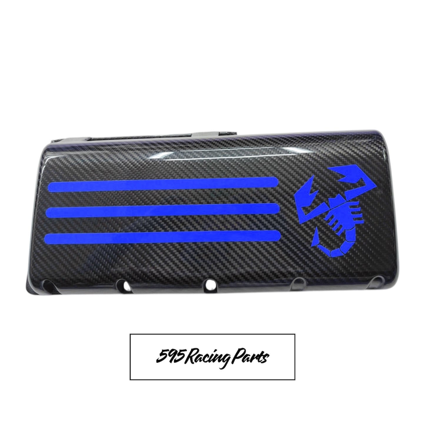 Cover scatola filtro in VERO CARBONIO per Fiat 500 Abarth (tutte le versioni)