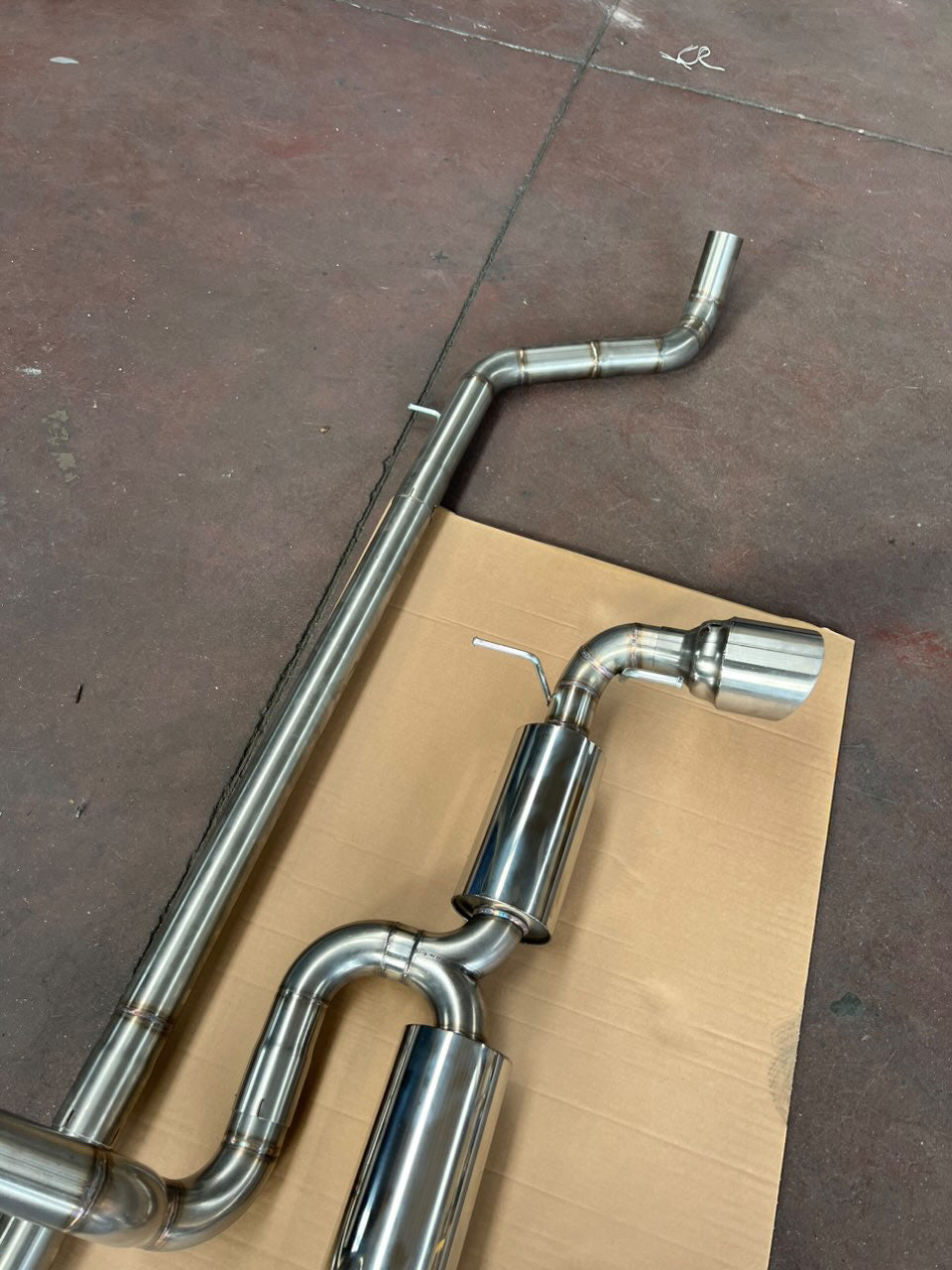 Complete Exhaust Line for Fiat 500 Abarth - 595 - 695