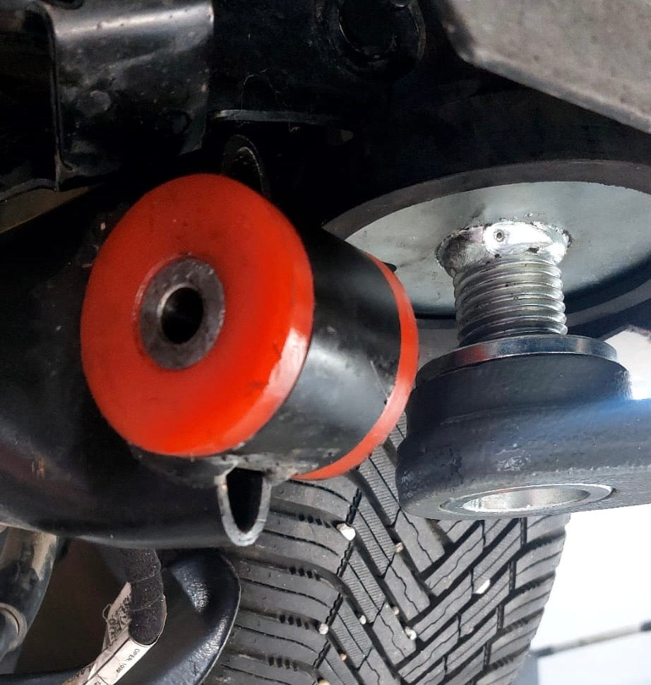 Kit 6 boccole BRACCI ANTERIORI + PONTE POSTERIORE in poliuretano Fiat 500 Abarth - 595 - 695