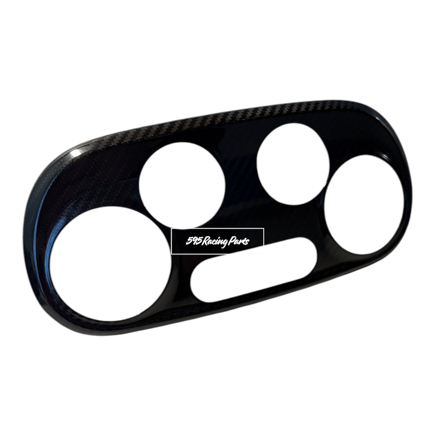 Cover Clima Automatico in CARBONIO VERO Fiat 500 Abarth - 595 - 695