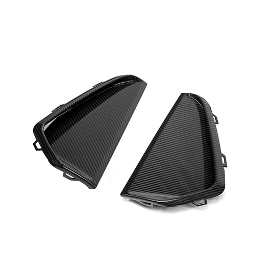 Audi RS3 8Y Restyling front side air intakes in REAL CARBON