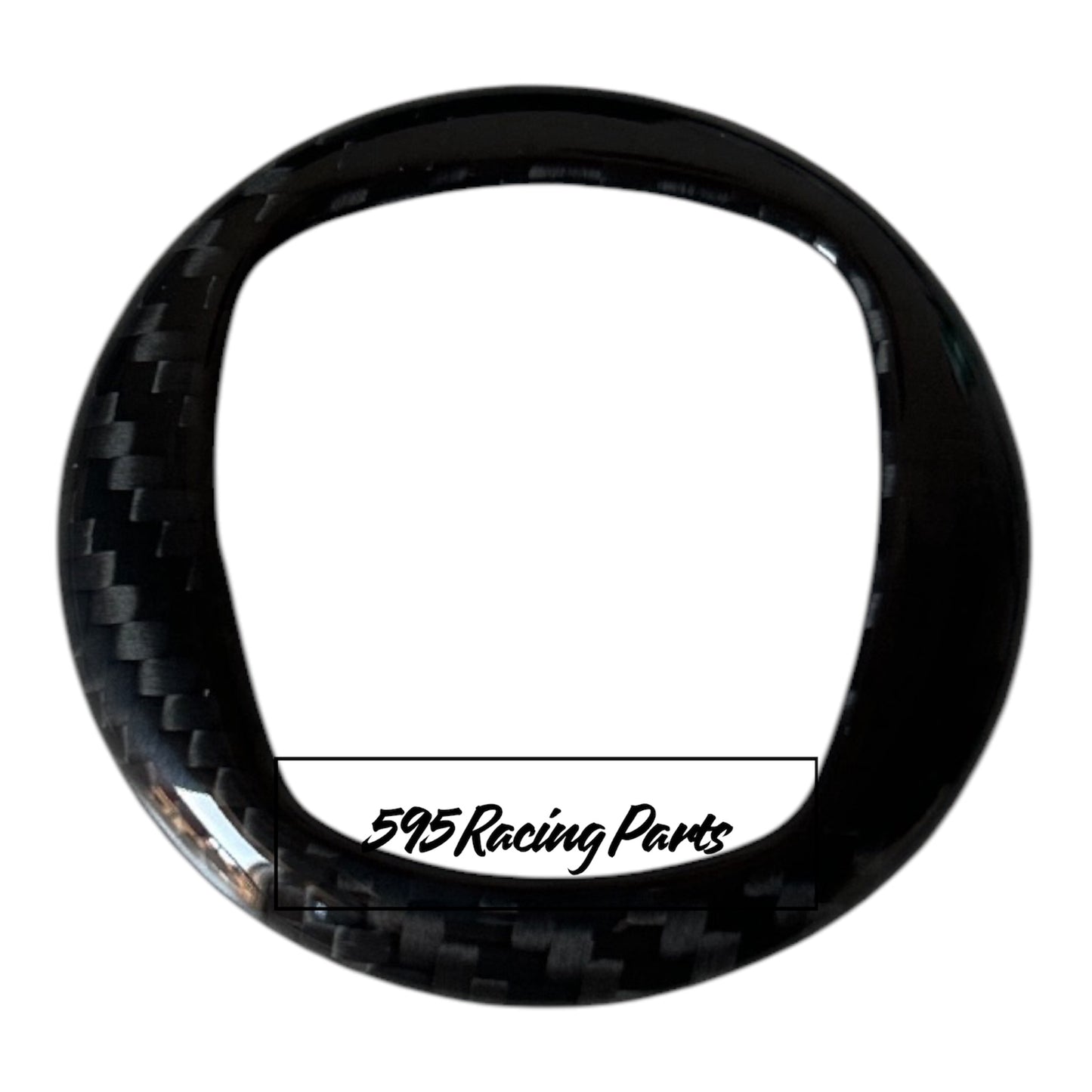Cover Rings Steering Wheel Airbag in REAL CARBON Fiat 500 Abarth 595 - 695 - Fiat 500 - in different finishes