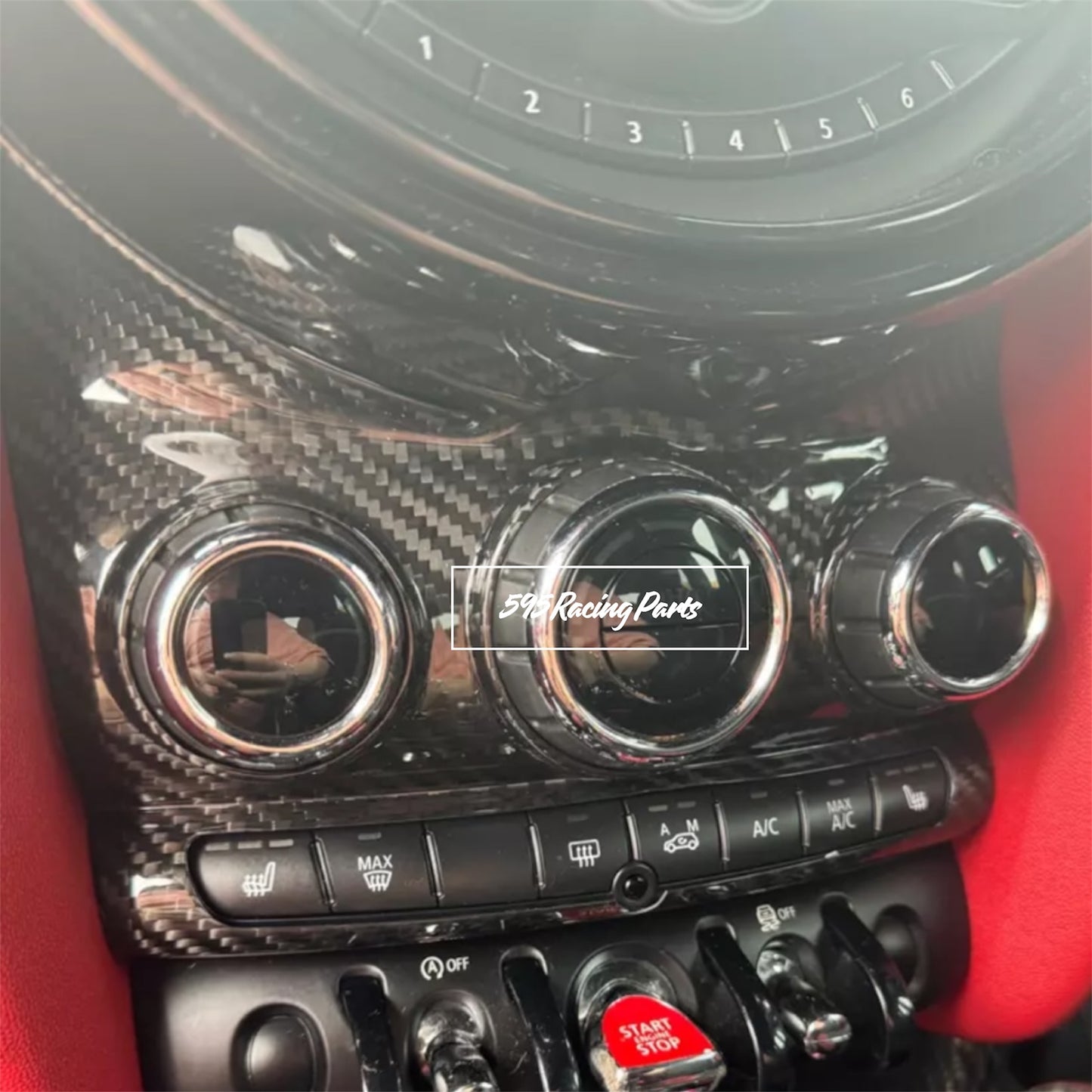 Real Carbon Climate Cover Mini Cooper F54/F55/F56/F57/F60 (2014-2021)