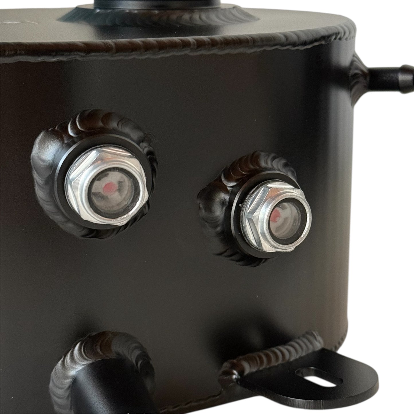 VASCHETTA ACQUA radiatore Fiat 500 Abarth in alluminio RINFORZATA + TAPPO