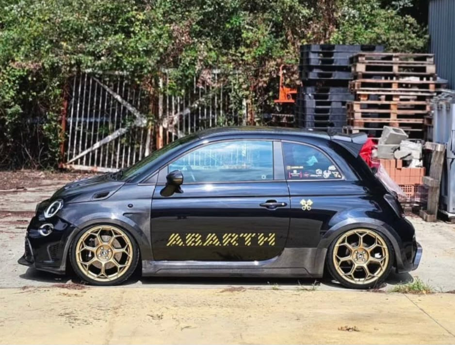 70th Anniversary REAL CARBON kit for Fiat 500 Abarth - 595 - 695 RESTYLING