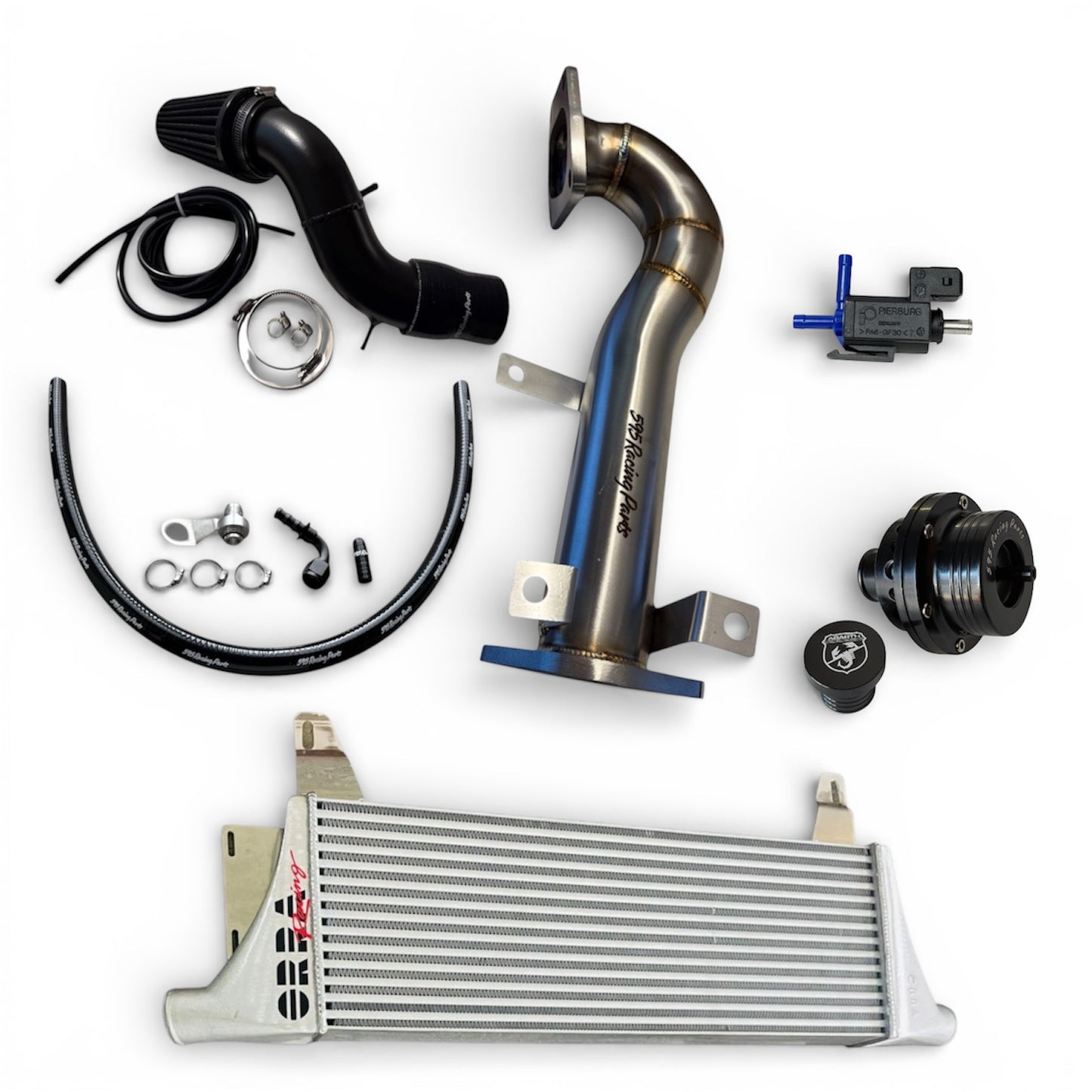 Fiat 500 Abarth - 595 - 695 - STAGE 2 PLUS Tuning Kit - for GARRETT 1446 or IHI turbine