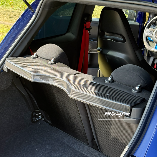 Cappelliera in VERO CARBONIO per Fiat 500 Abarth - 595 - 695