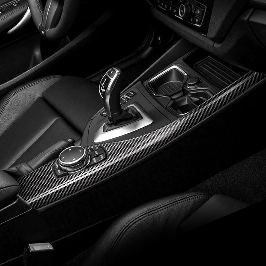 Real Carbon Fiber Multimedia Panel Cover for BMW M3 M4 (see compatibility in description)