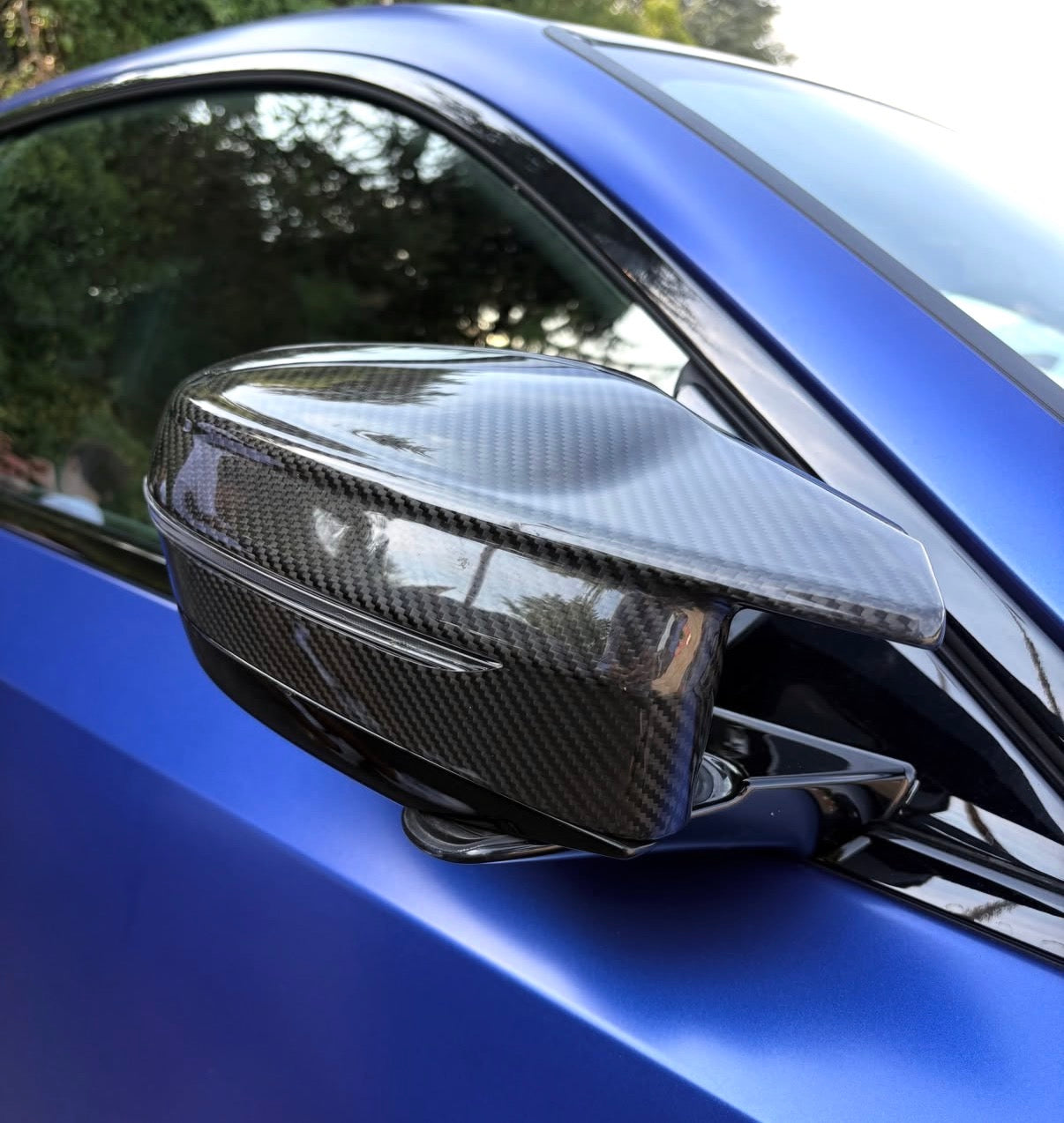 REAL CARBON fiber mirror caps BMW M2 g87 M4 g82 g83 M3 g80 g81 2 Series G42 m240i only