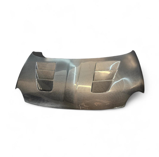 REAL CARBON Bonnet with Air Intakes Fiat 500 Abarth - 595 - 695