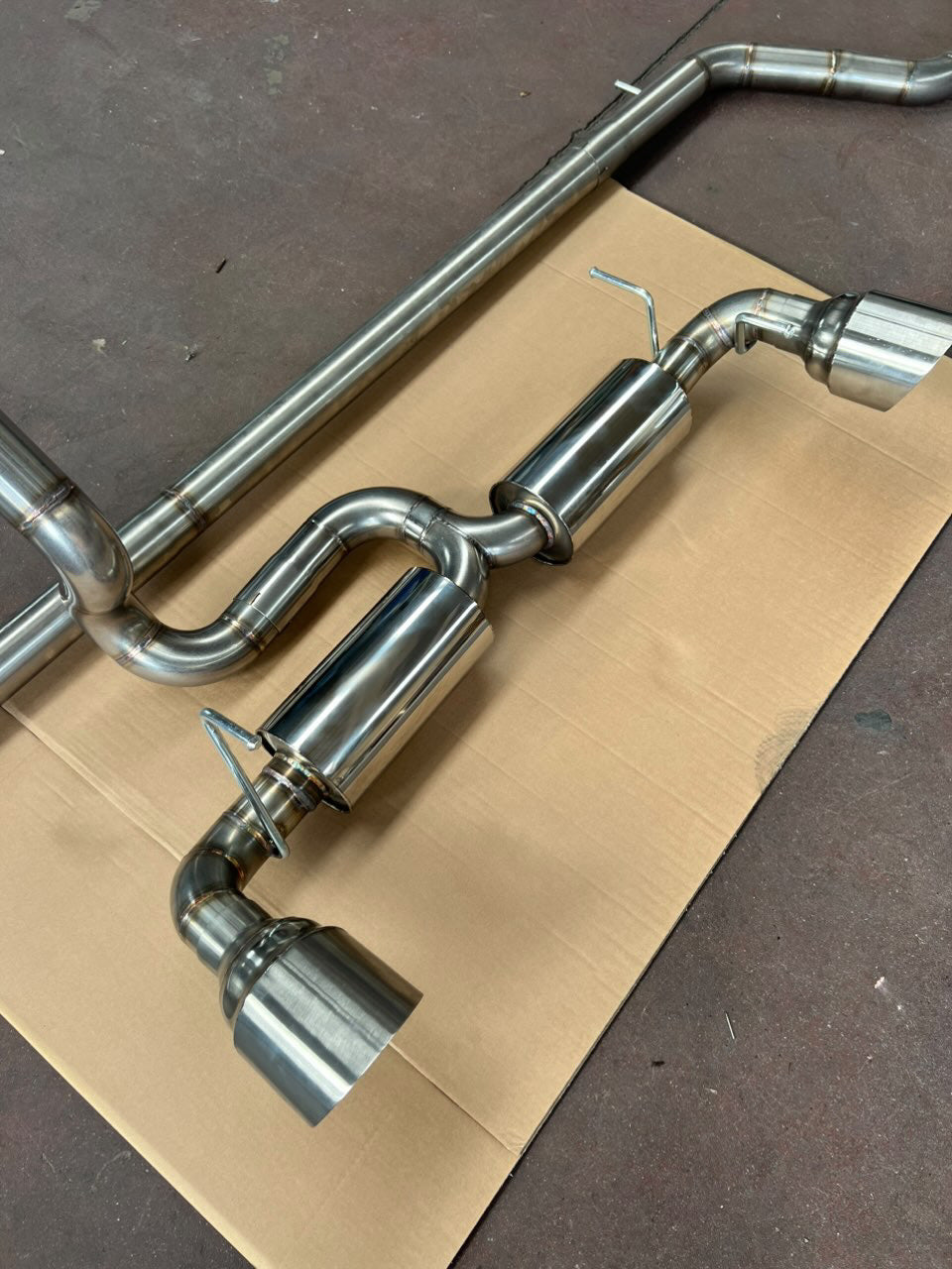 Complete Exhaust Line for Fiat 500 Abarth - 595 - 695