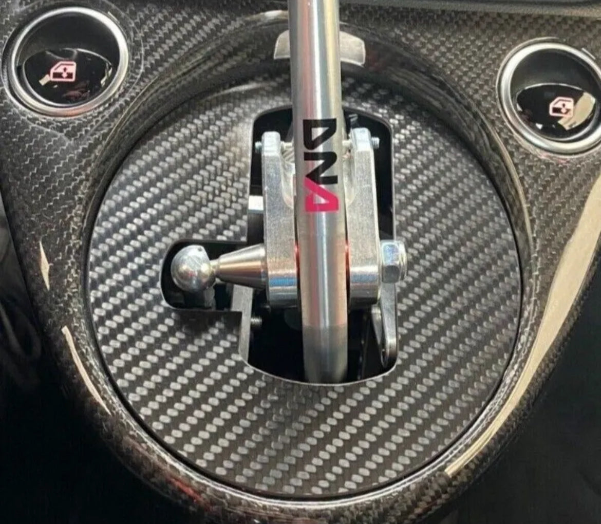 Piastra cambio in carbonio per Torretta DNA RACING Fiat 500 Abarth - 595 - 695