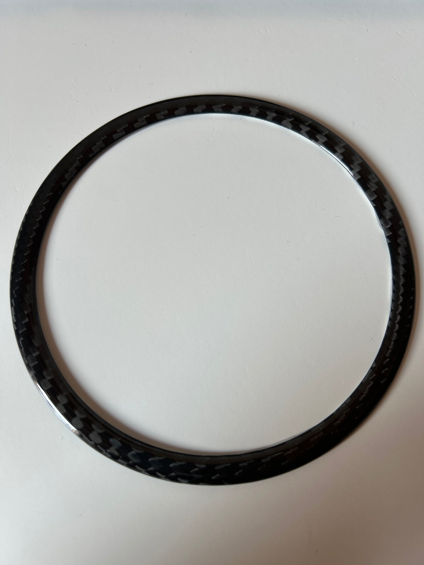 Cover Rings Steering Wheel Airbag in REAL CARBON Fiat 500 Abarth 595 - 695 - Fiat 500 - in different finishes