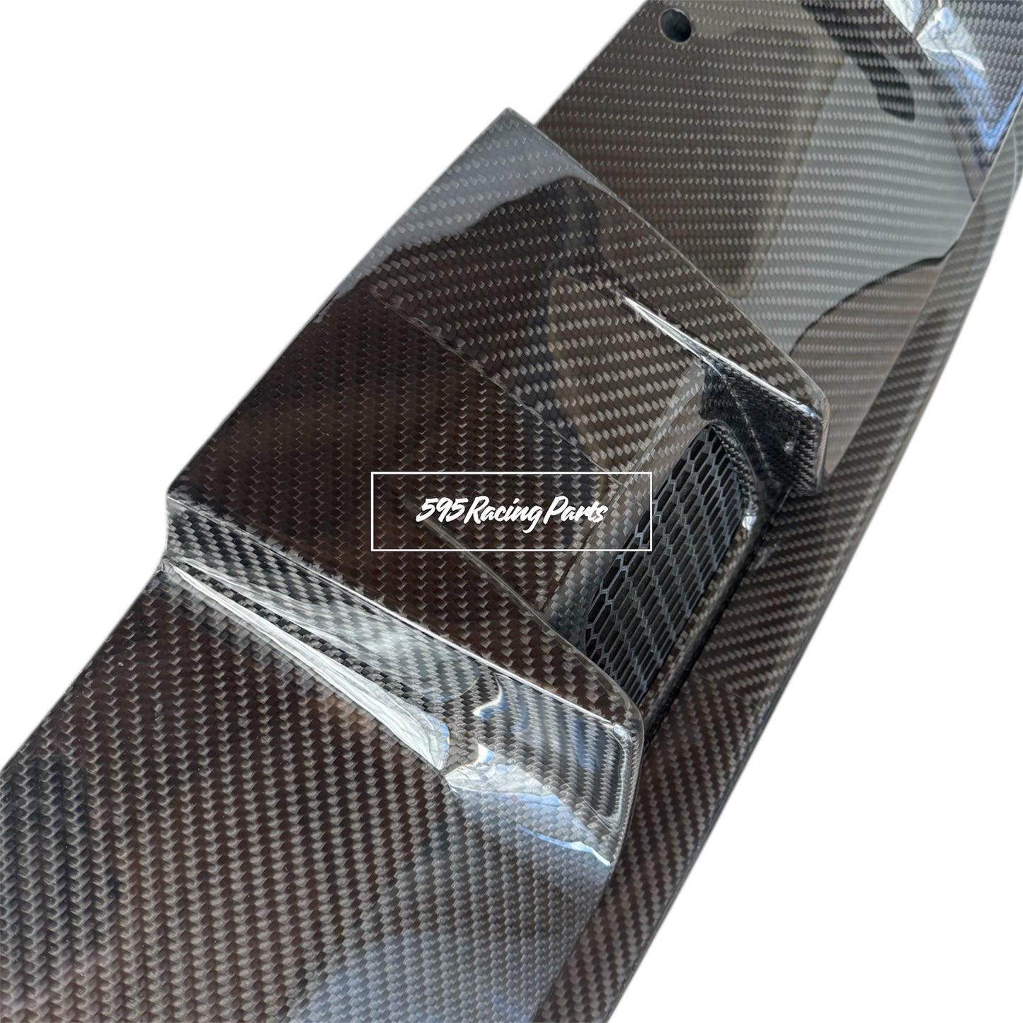 Estrattore completo in VERO CARBONIO Fiat 500 Abarth - 595 - 695 - Restyling
