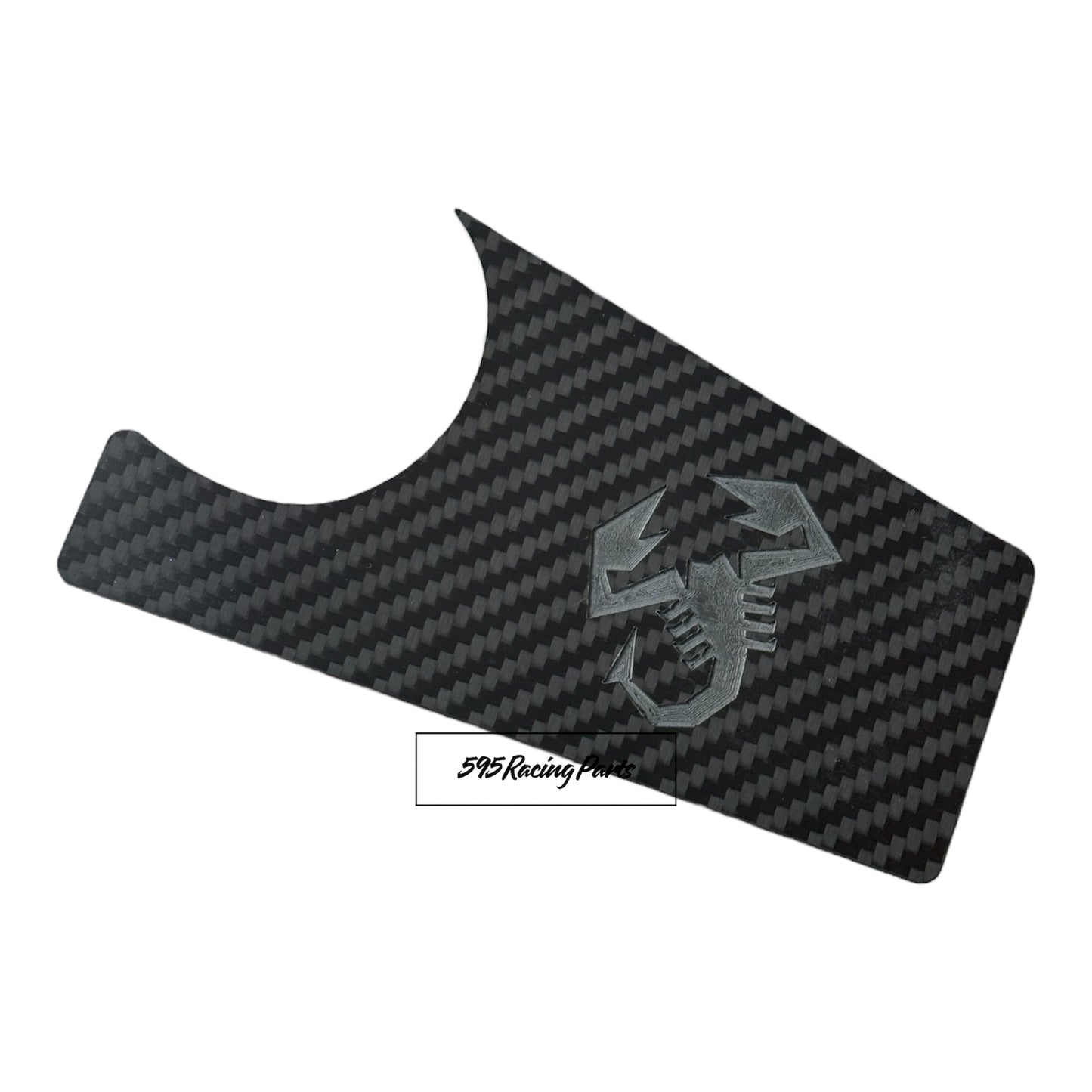Cover scatola fusibili in VERO CARBONIO per Fiat 500 Abarth - 595 - 694 - Restyling