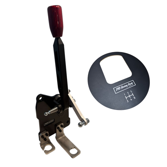 Torretta / Castelletto cambio 595 RACING PARTS Fiat 500 Abarth - 595 - 695 + pomello in carbonio