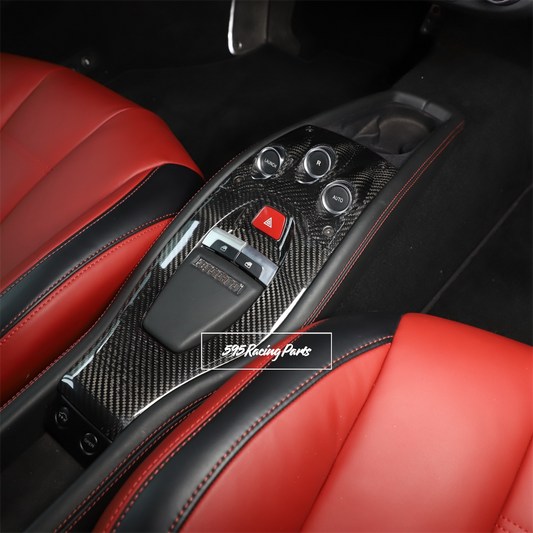 Cover cambio in VERO CARBONIO Ferrari 458 Italia