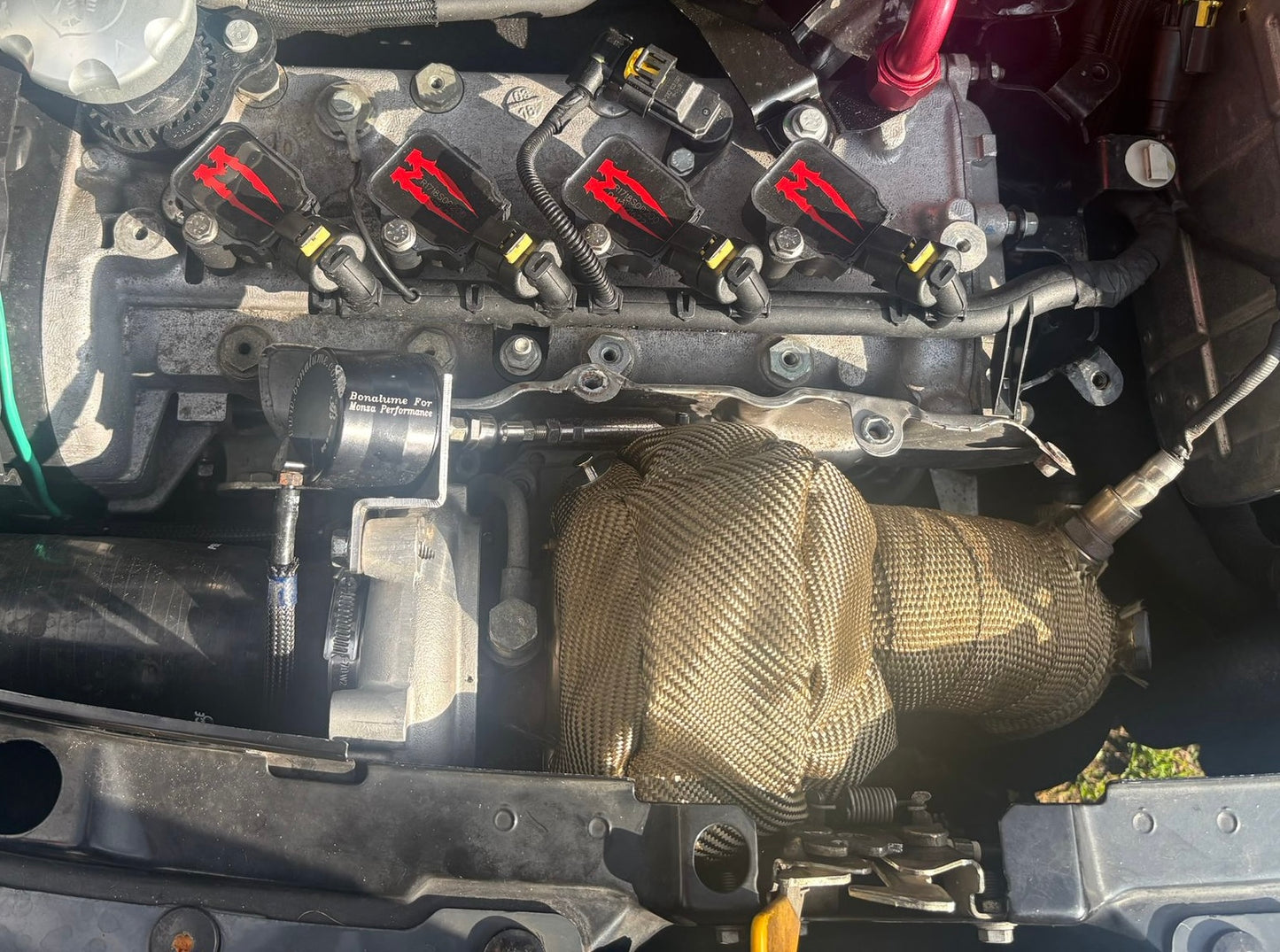 Turbo Blanket Copertura Benda Termica Turbo TD04 Abarth