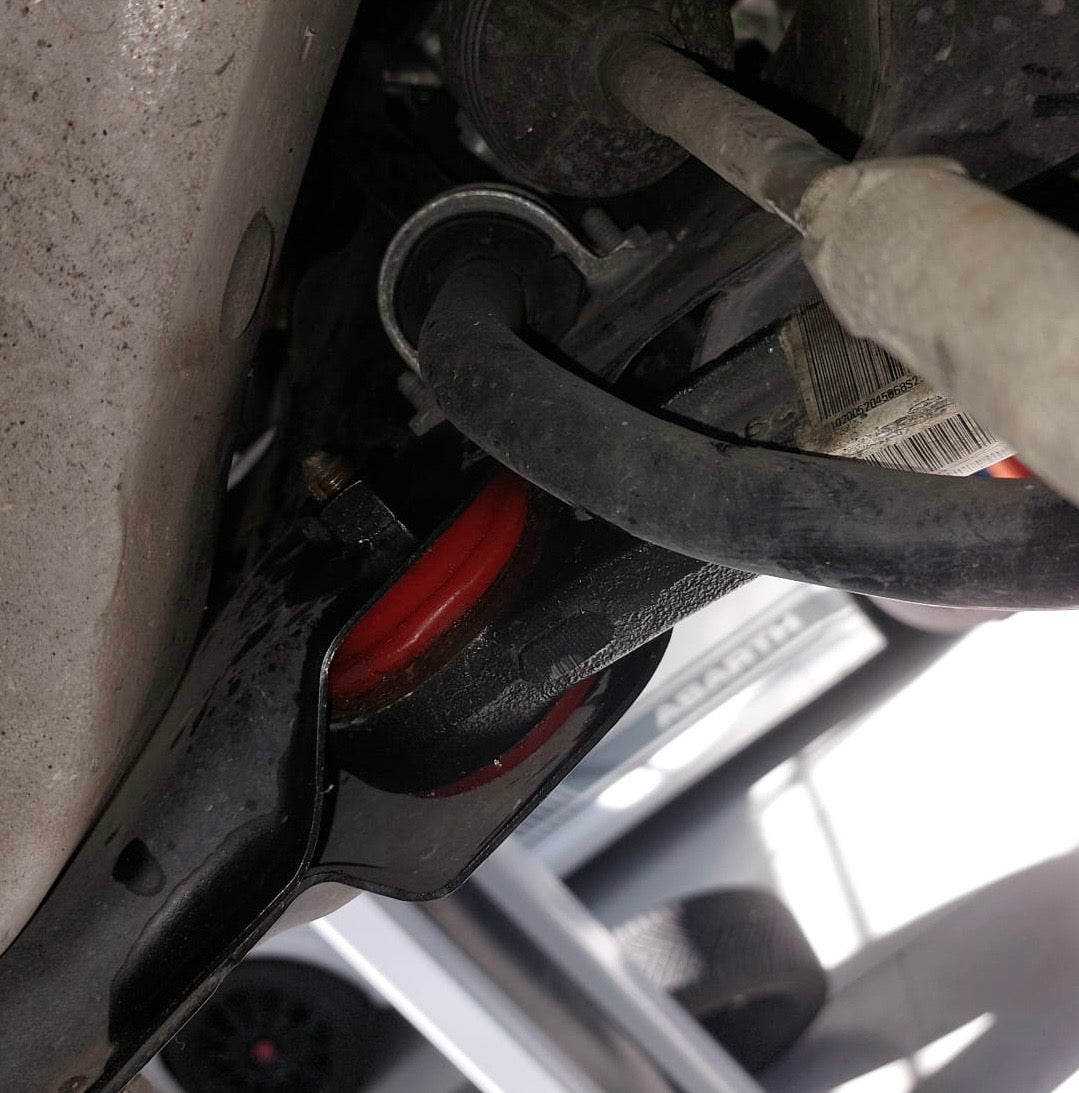 Kit 4 boccole BRACCI ANTERIORI in poliuretano Fiat 500 Abarth - 595 - 695