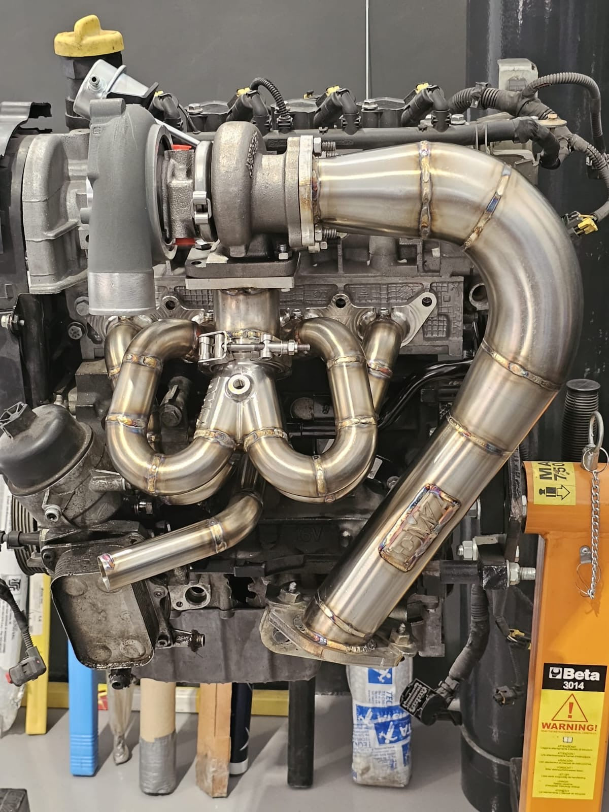 Kit collettori di scarico DMZ Fiat 500 Abarth - 595 - 695 - turbo TD04