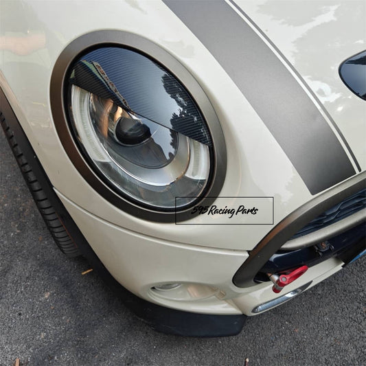 Pair of REAL CARBON eyelids Mini Cooper F56
