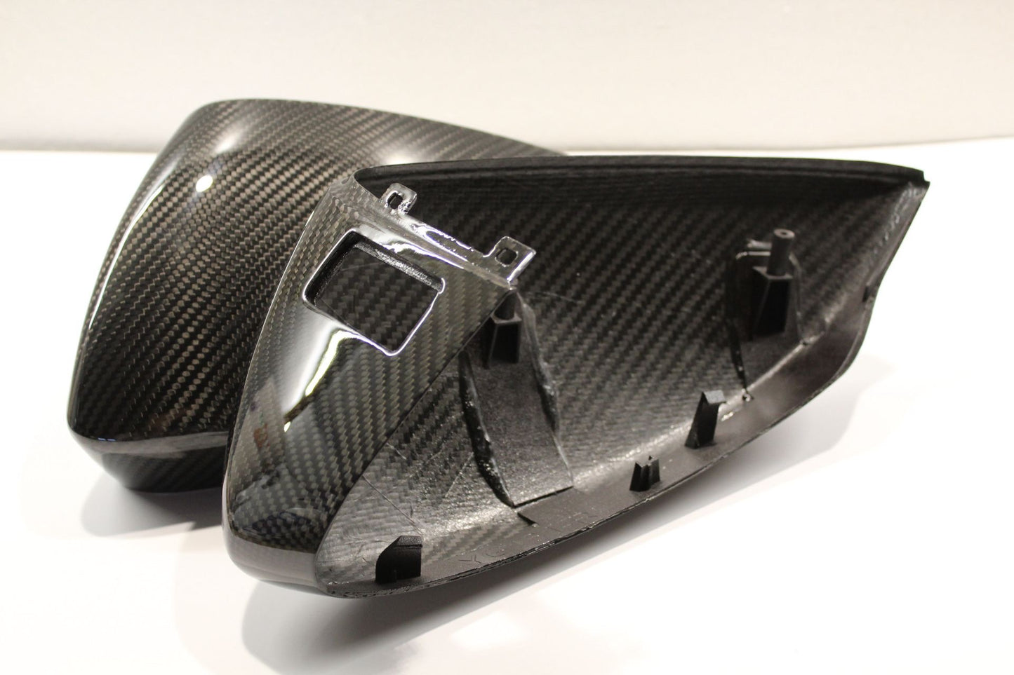 Audi RS3 S3 8Y Mirror Covers in REAL CARBON