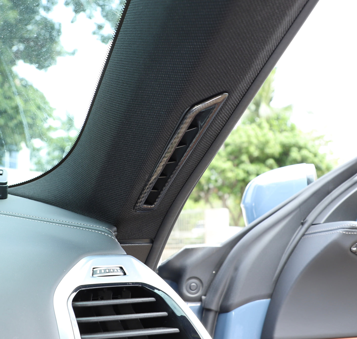 Cover montanti interni in VERO CARBONIO per BMW Serie 8 2019-2022