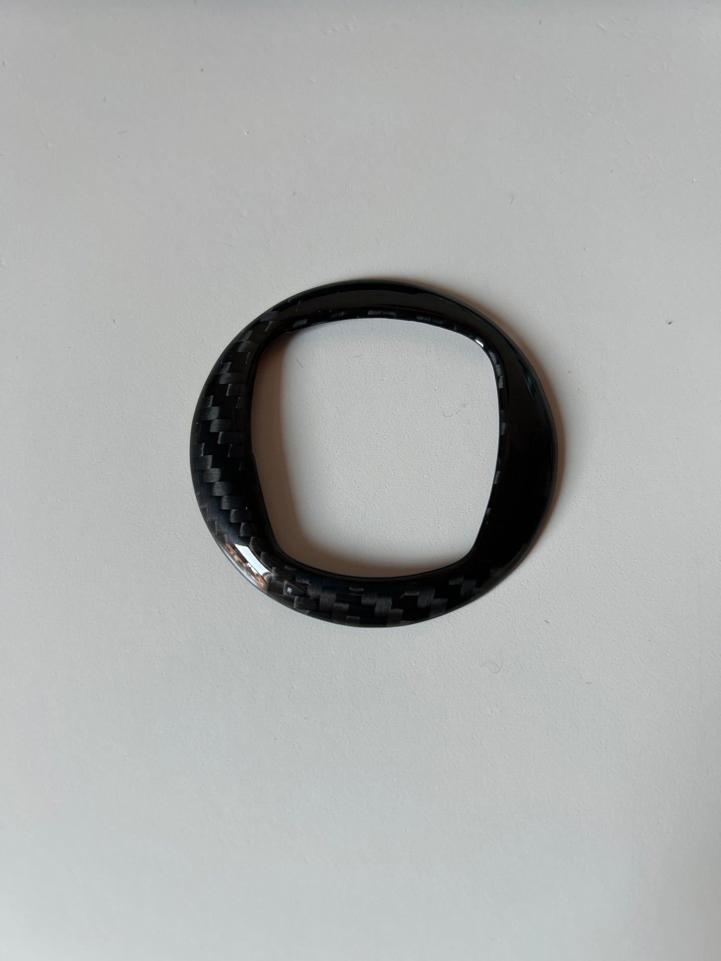 Cover Rings Steering Wheel Airbag in REAL CARBON Fiat 500 Abarth 595 - 695 - Fiat 500 - in different finishes