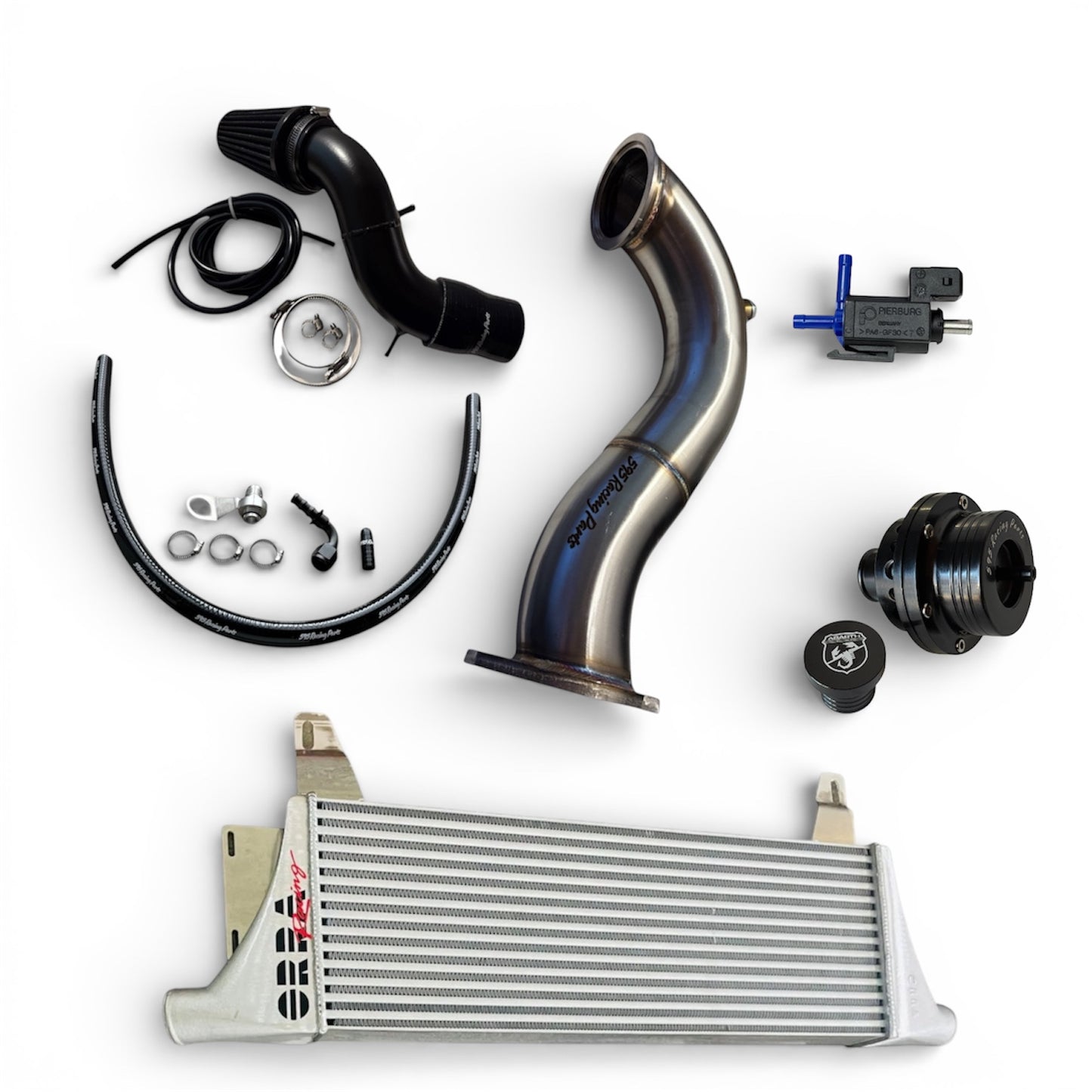 Fiat 500 Abarth - 595 - 695 - STAGE 2 PLUS Tuning Kit - for GARRETT 1446 or IHI turbine