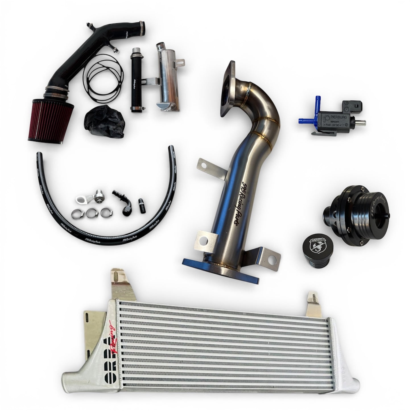 Fiat 500 Abarth - 595 - 695 - STAGE 2 PLUS Tuning Kit - for GARRETT 1446 or IHI turbine