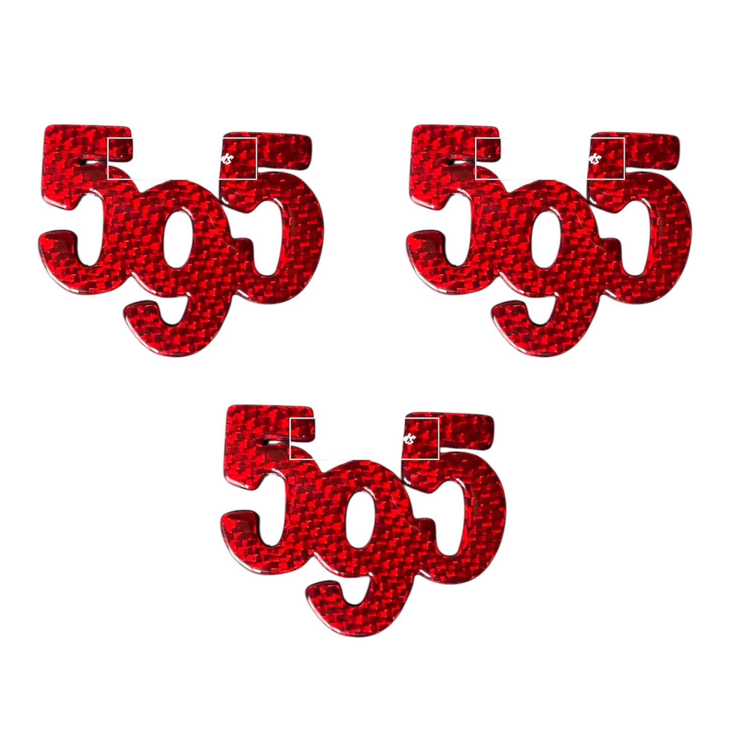 Cover loghi 595 in CARBONIO VERO Fiat 500 Abarth - 595 - ESCLUSIVO