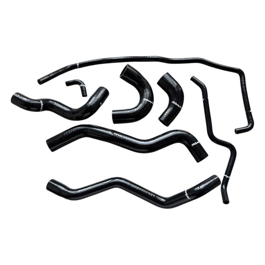 Kit Tubi Manicotti Liquido Radiatore In Silicone per Fiat 500 Abarth - 595 - 695