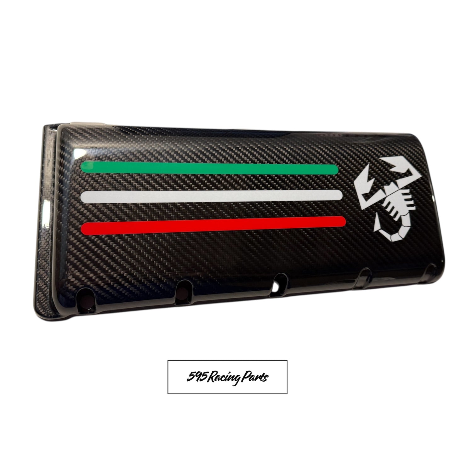 REAL CARBON FIBER air filter cover for Fiat 500 Abarth (all versions)