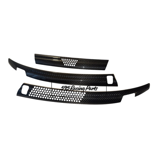 Cover plastiche parabrezza in VERO CARBONIO Fiat 500 Abarth - 595 - 695 - Fiat 500