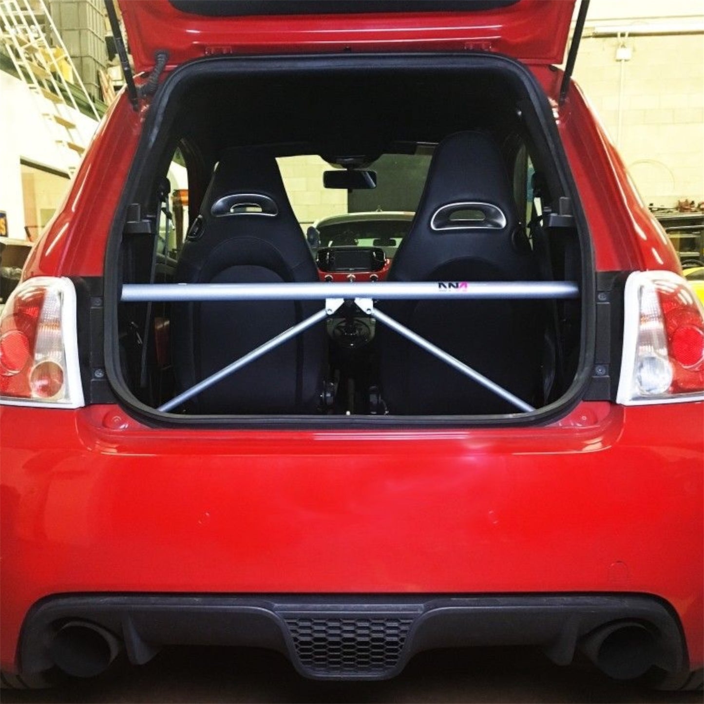 Kit barra duomi posteriore con tiranti DNA RACING Fiat 500 Abarth - 595 - 695