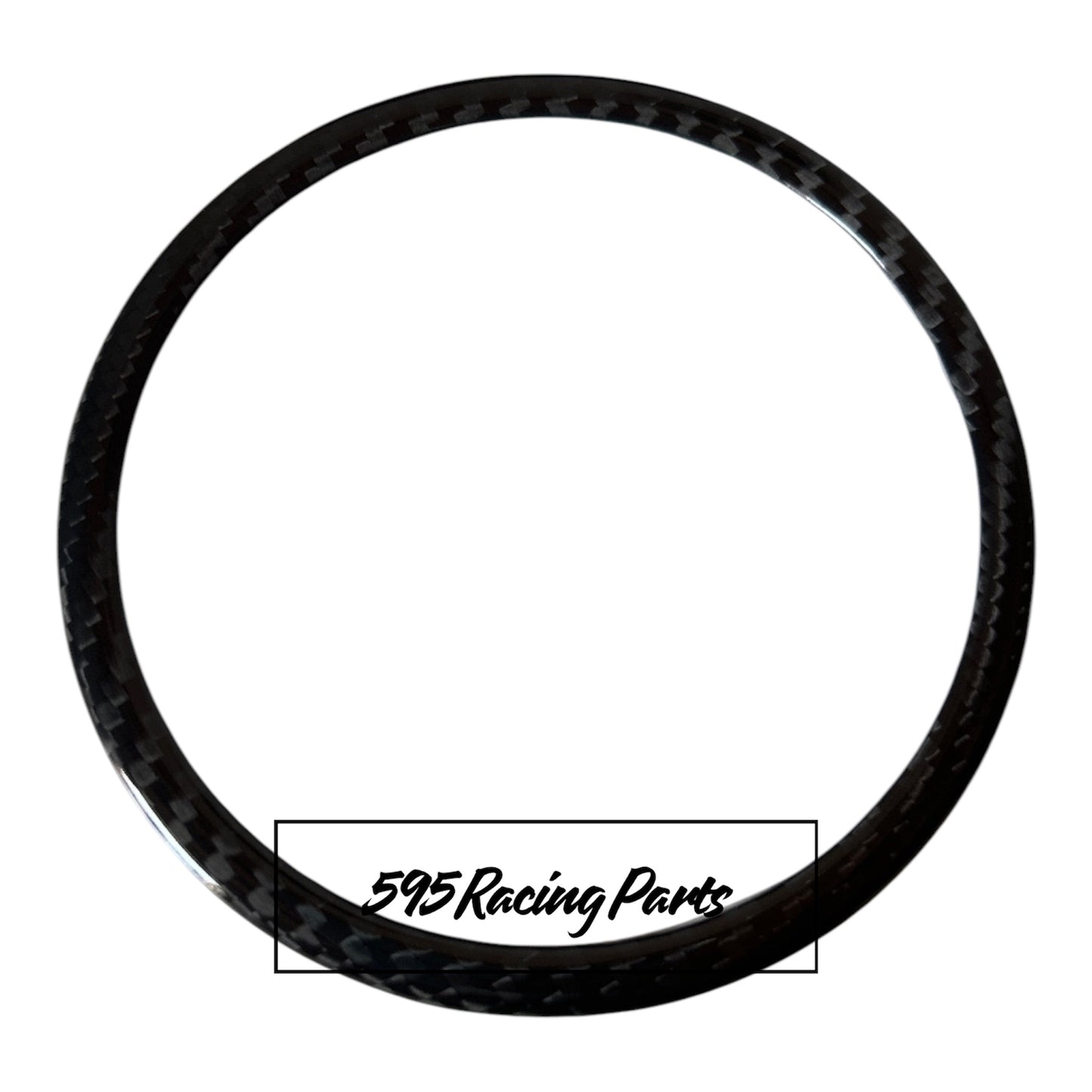Cover Rings Steering Wheel Airbag in REAL CARBON Fiat 500 Abarth 595 - 695 - Fiat 500 - in different finishes