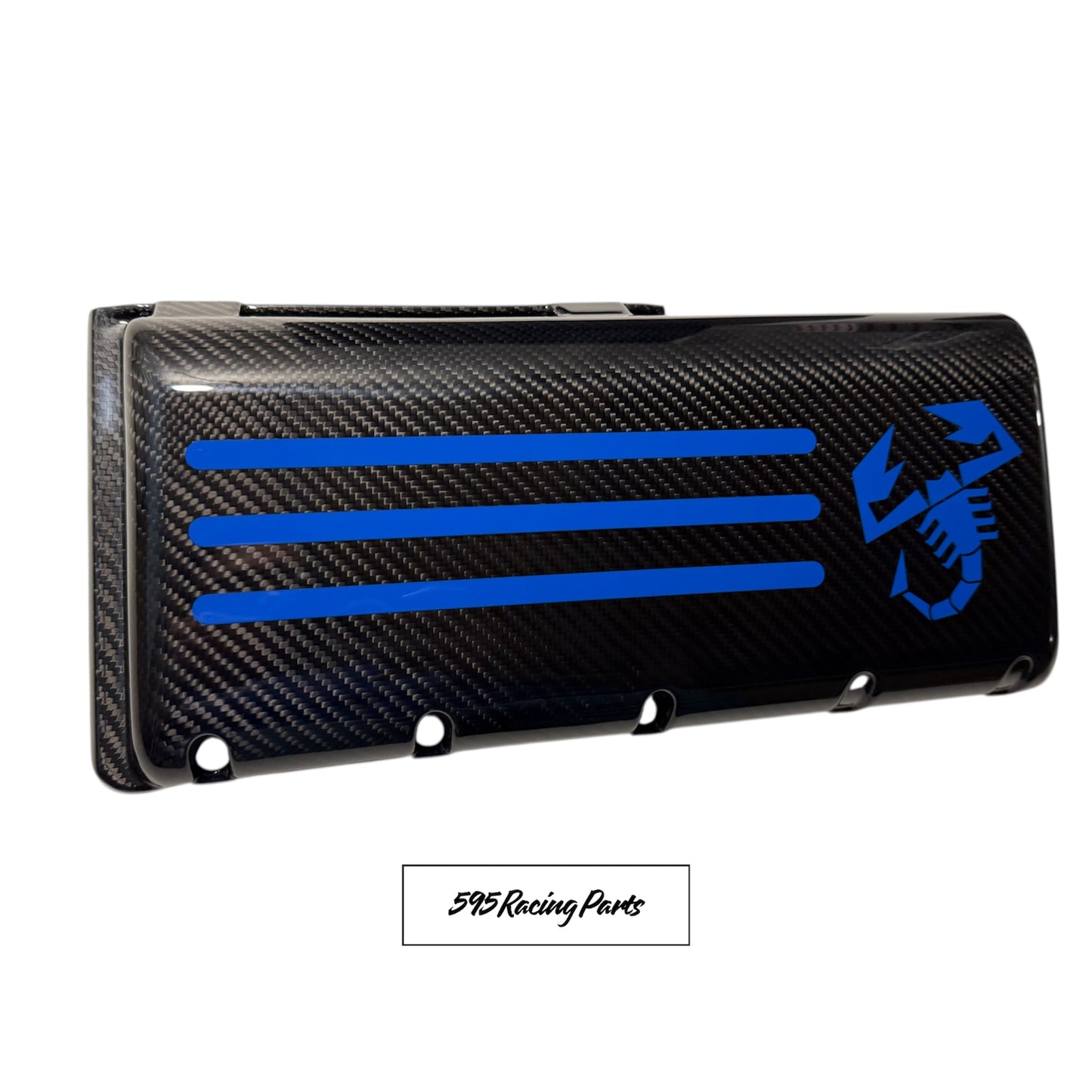 REAL CARBON FIBER air filter cover for Fiat 500 Abarth (all versions)