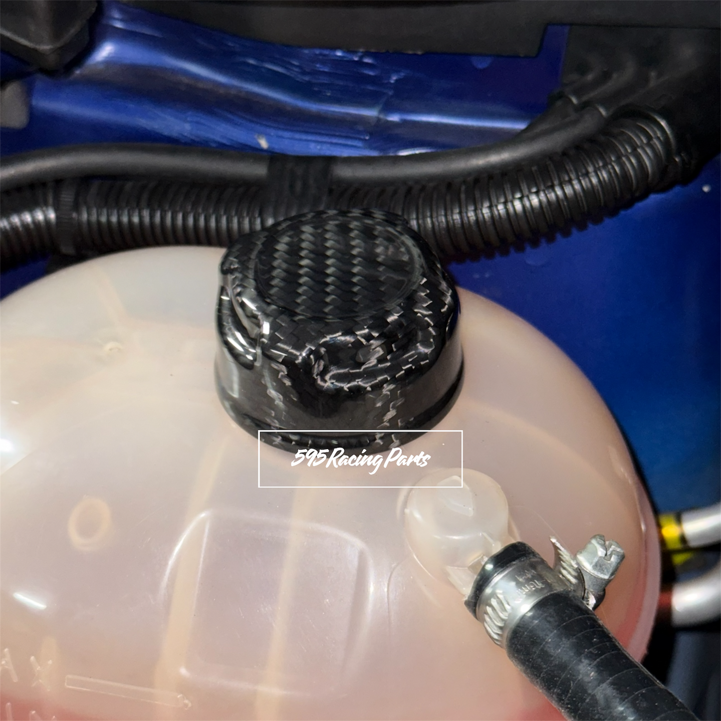 Kit tappi vano motore in VERO CARBONIO per Fiat 500 Abarth - 595 - 695 - Punto - Mito